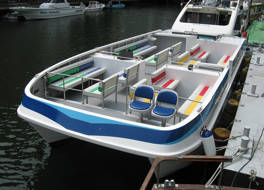 45ft catamaran boat